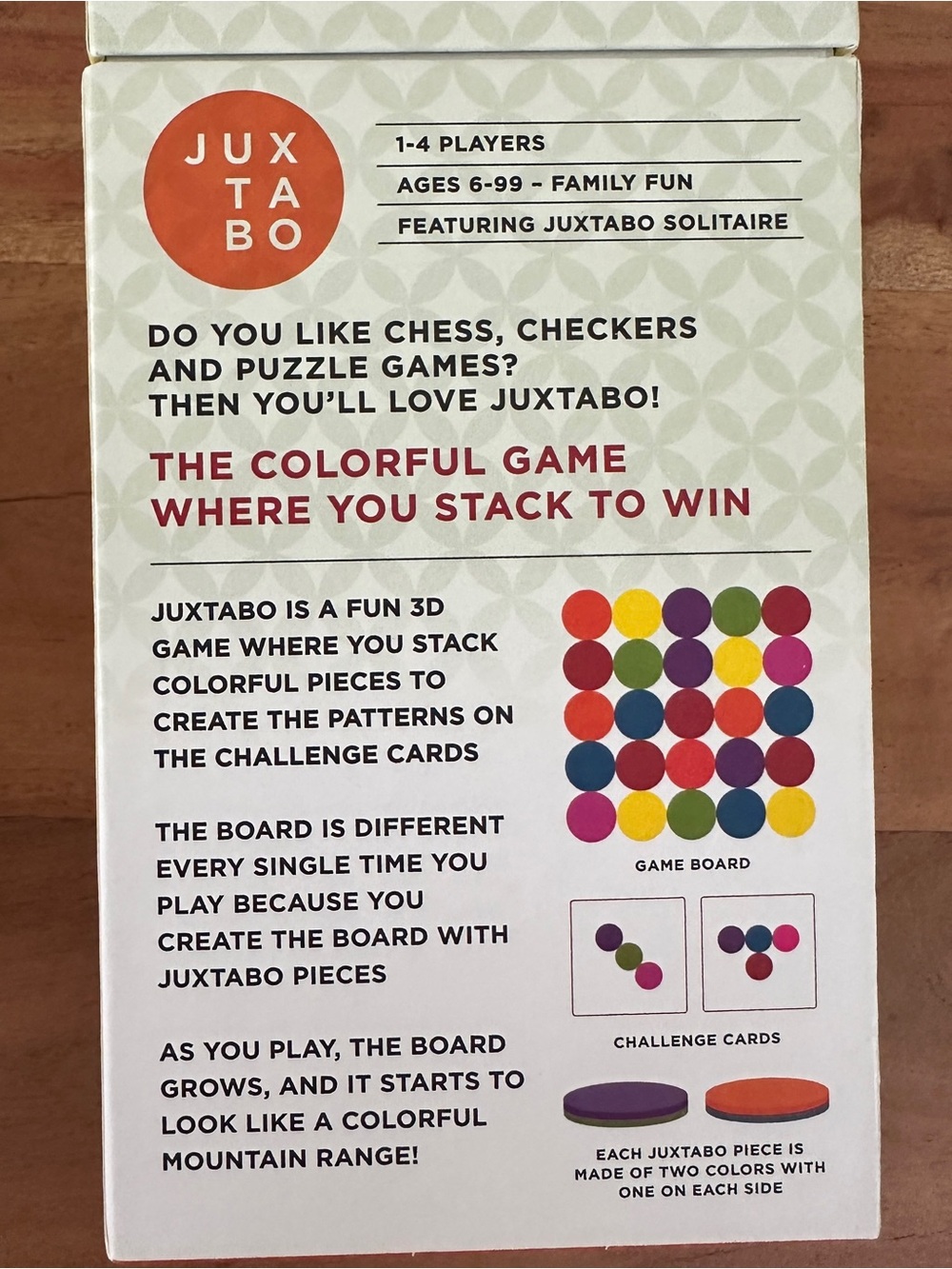 JUXTABO Stacking Game - Picture 2 of 8